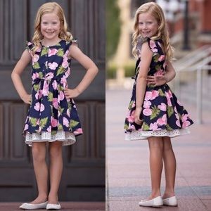 Mabel + Honey PINK LEMONADE STAND DRESS